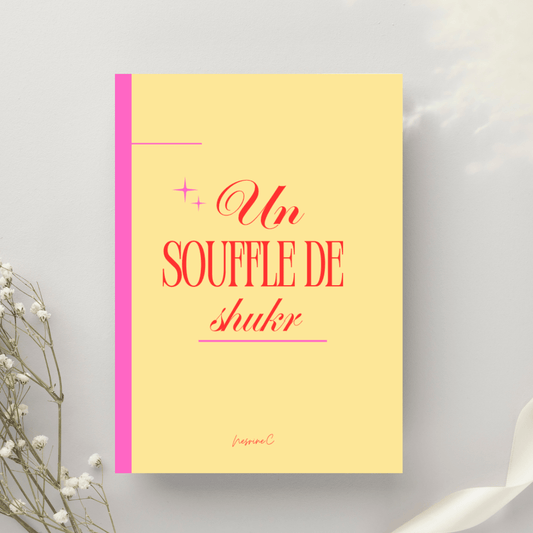Duo de Carnets | Un souffle de Shukr & Éclats de Sakina | Carnets de gratitude & inspiration spirituelle - Firdaws Ambition