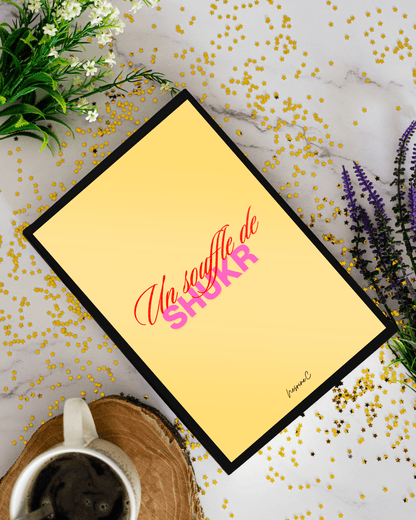 Un souffle de Shukr | Carnet de gratitude Matin & Soir - Firdaws Ambition
