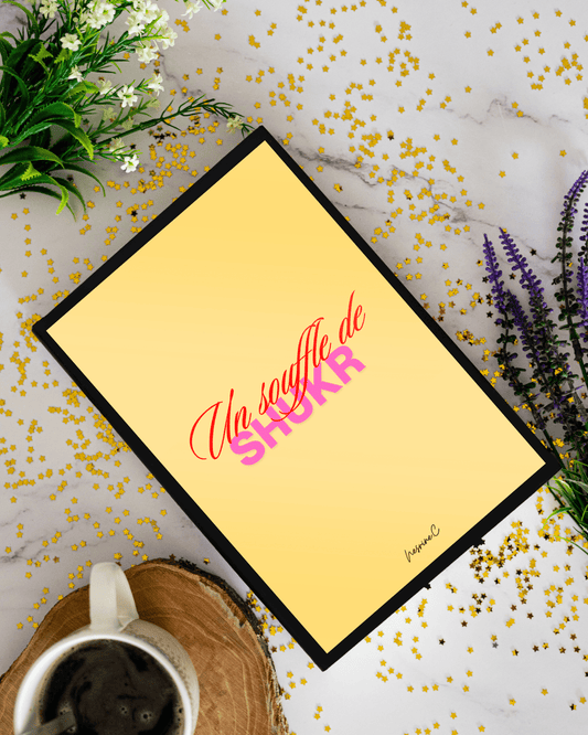 Un souffle de Shukr | Carnet de gratitude Matin & Soir - Firdaws Ambition