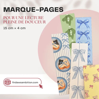 Marque - pages pour sublimer tes lectures - Firdaws Ambition