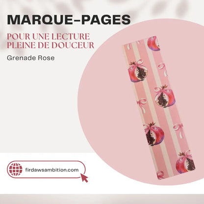 Marque - pages pour sublimer tes lectures - Firdaws Ambition