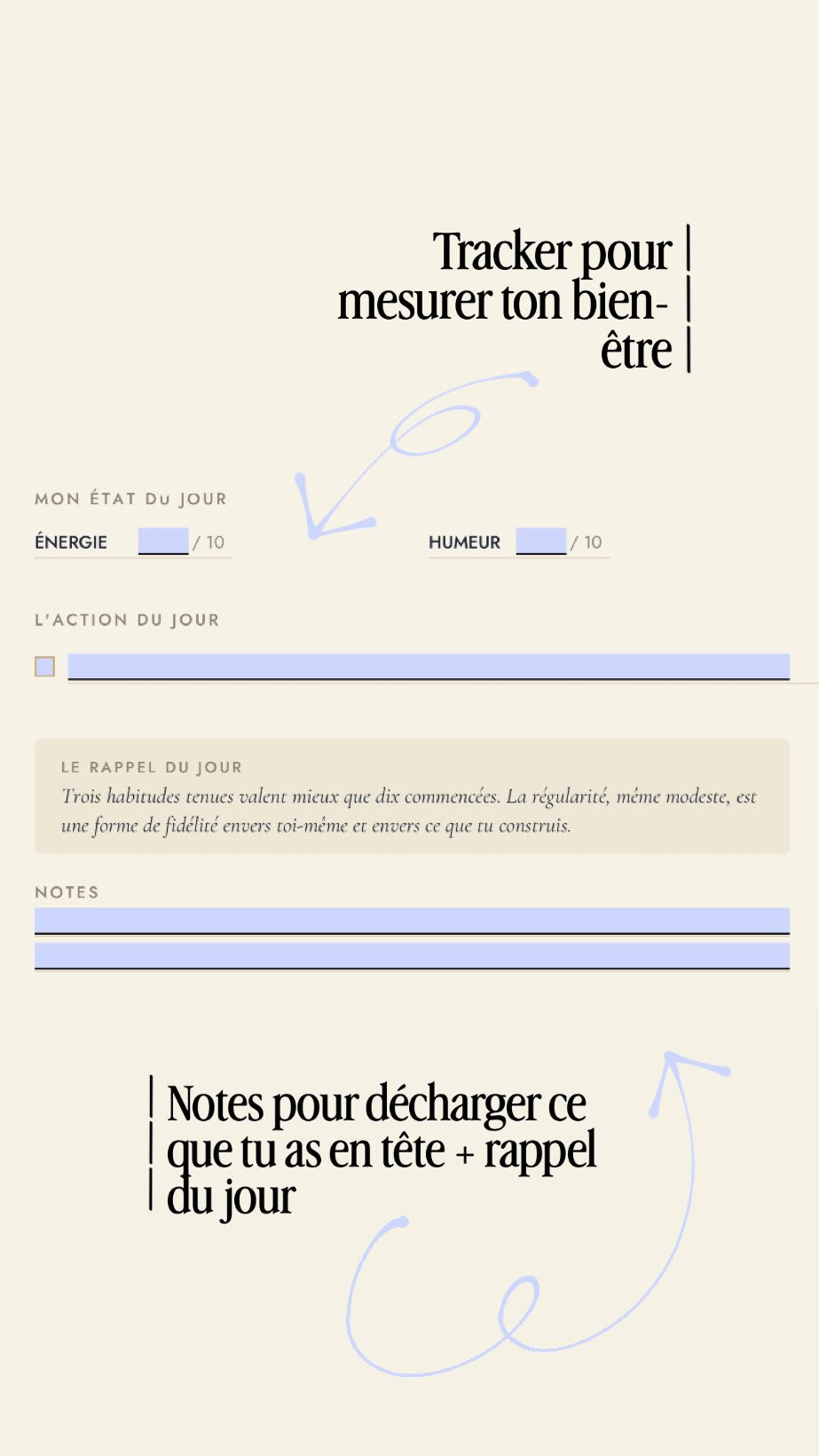 Le Reset d'Hiver, programme de journaling guidé 30 jours - Firdaws Ambition