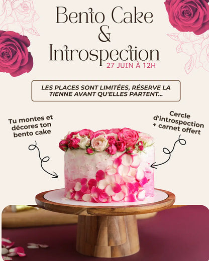 Bento Cake & Introspection 🎂✨🥤