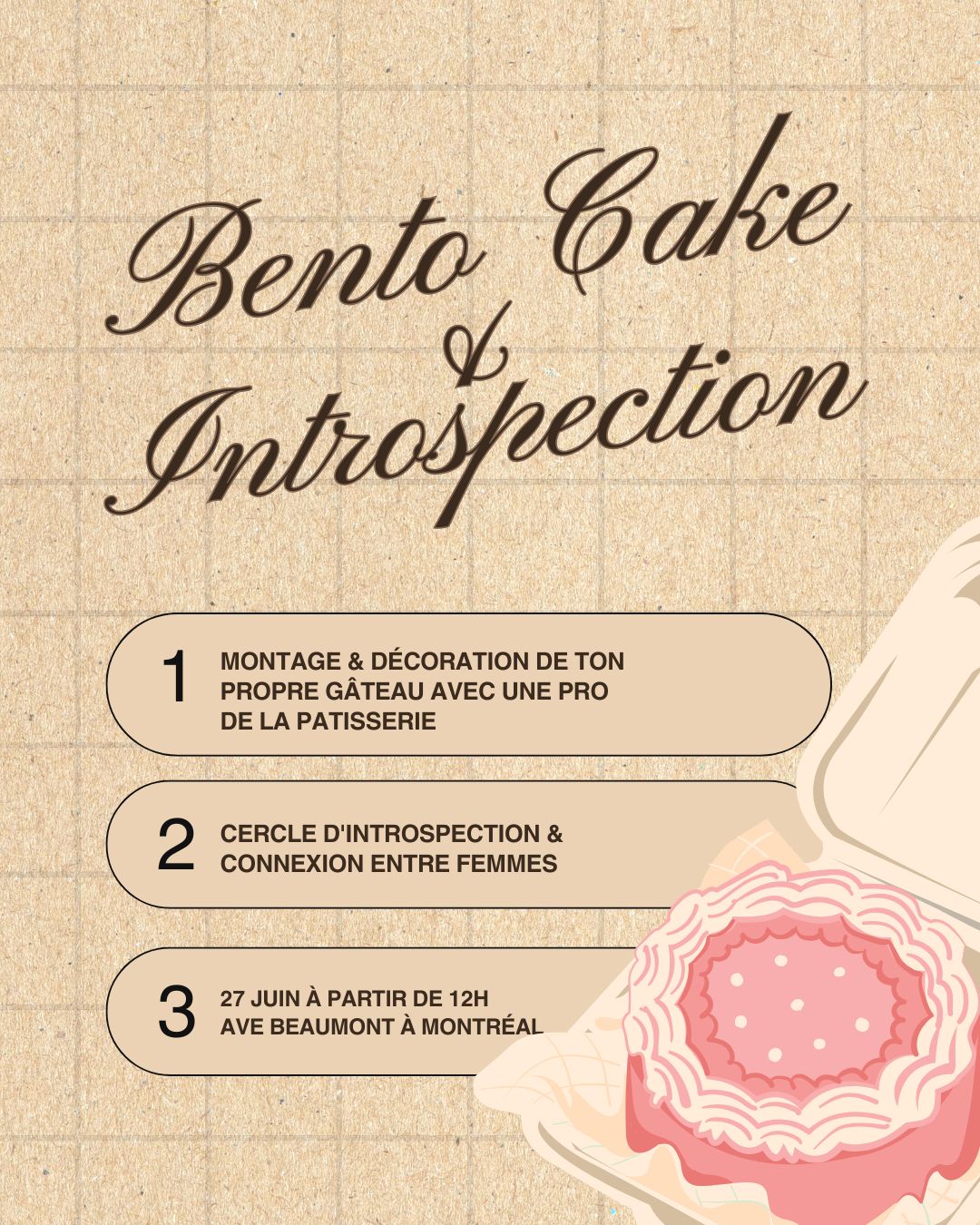 Bento Cake & Introspection 🎂✨🥤
