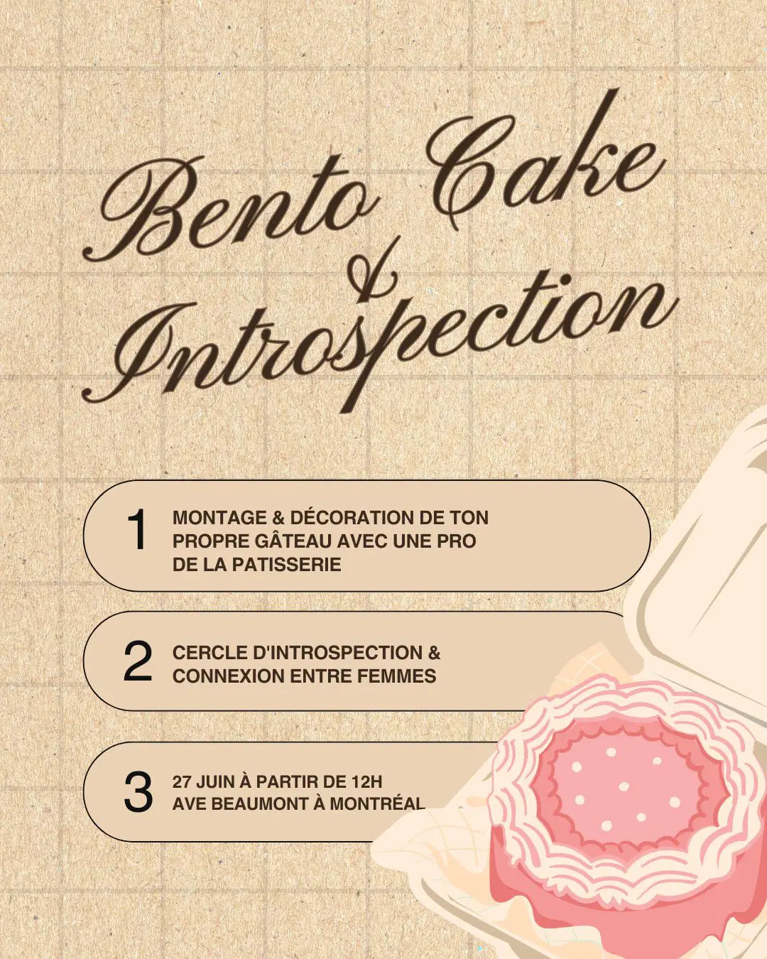 Bento Cake & Introspection 🎂✨🥤