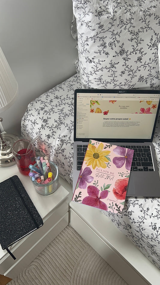 Éclats de Sakîna - Journal d’introspection girly - Firdaws Ambition