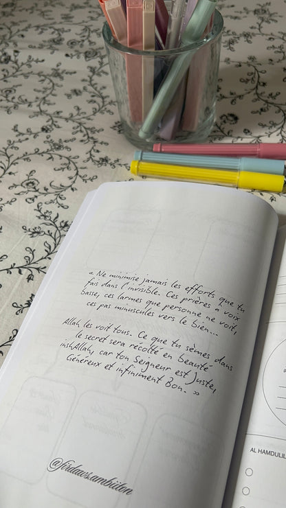 Éclats de Sakîna - Journal d’introspection girly - Firdaws Ambition