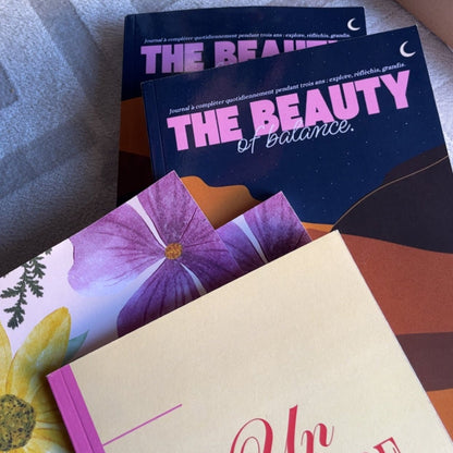 Coffret Signature | 3 Carnets Incontournables pour Nourrir ton Âme - Firdaws Ambition