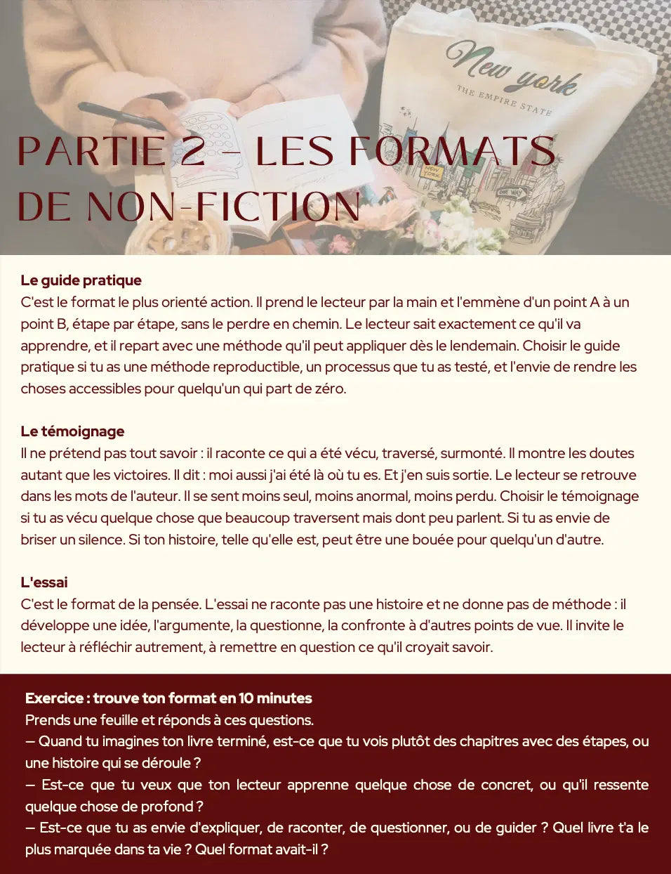 Ton livre mérite d'exister, guide pour écrire et publier ton livre - Firdaws Ambition