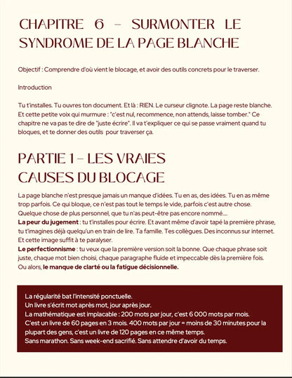 Ton livre mérite d'exister, guide pour écrire et publier ton livre - Firdaws Ambition