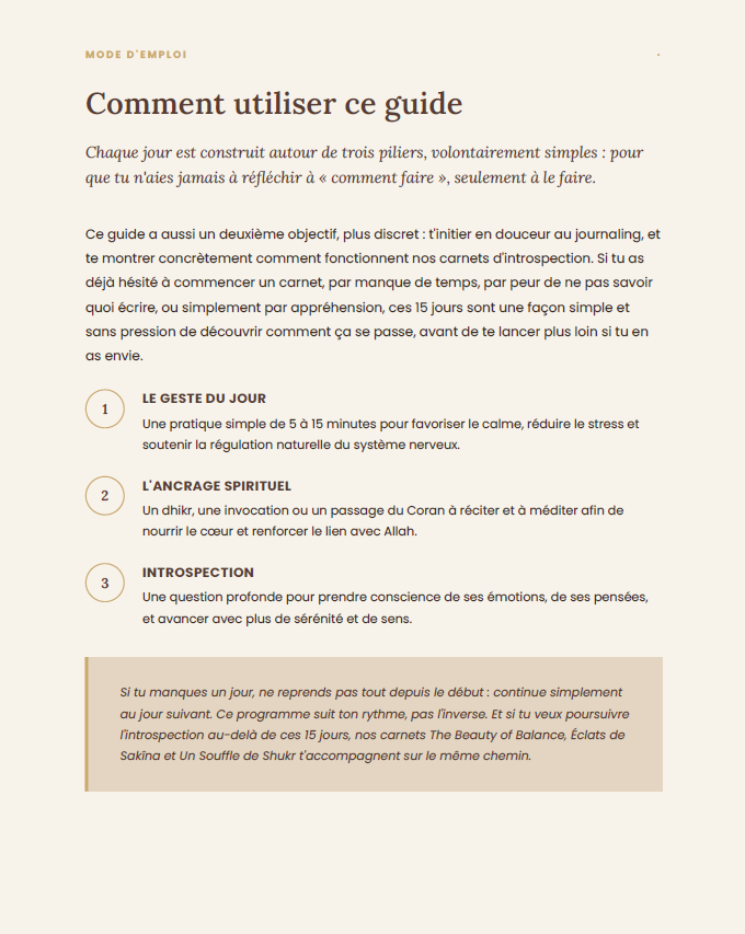 Quand le Cœur Se Souvient de la Paix I Ebook Gratuit 15 Jours
