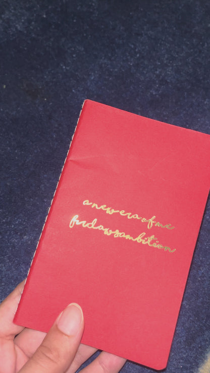 Bloc-notes A6 « A New Era of Me » I Firdaws Ambition