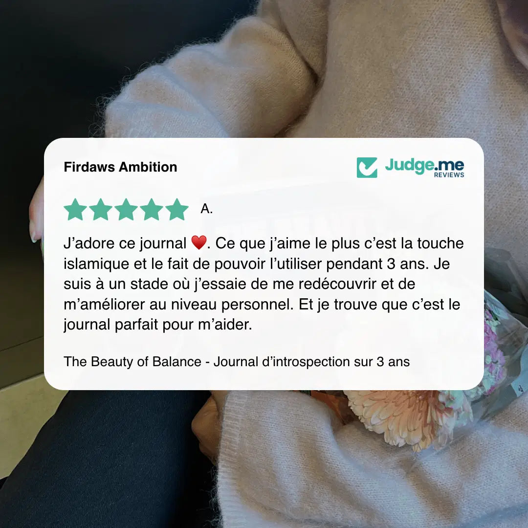The Beauty of Balance - Journal d'introspection sur 3 ans
